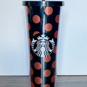 Starbucks 24oz Logo Polkadot Tumbler